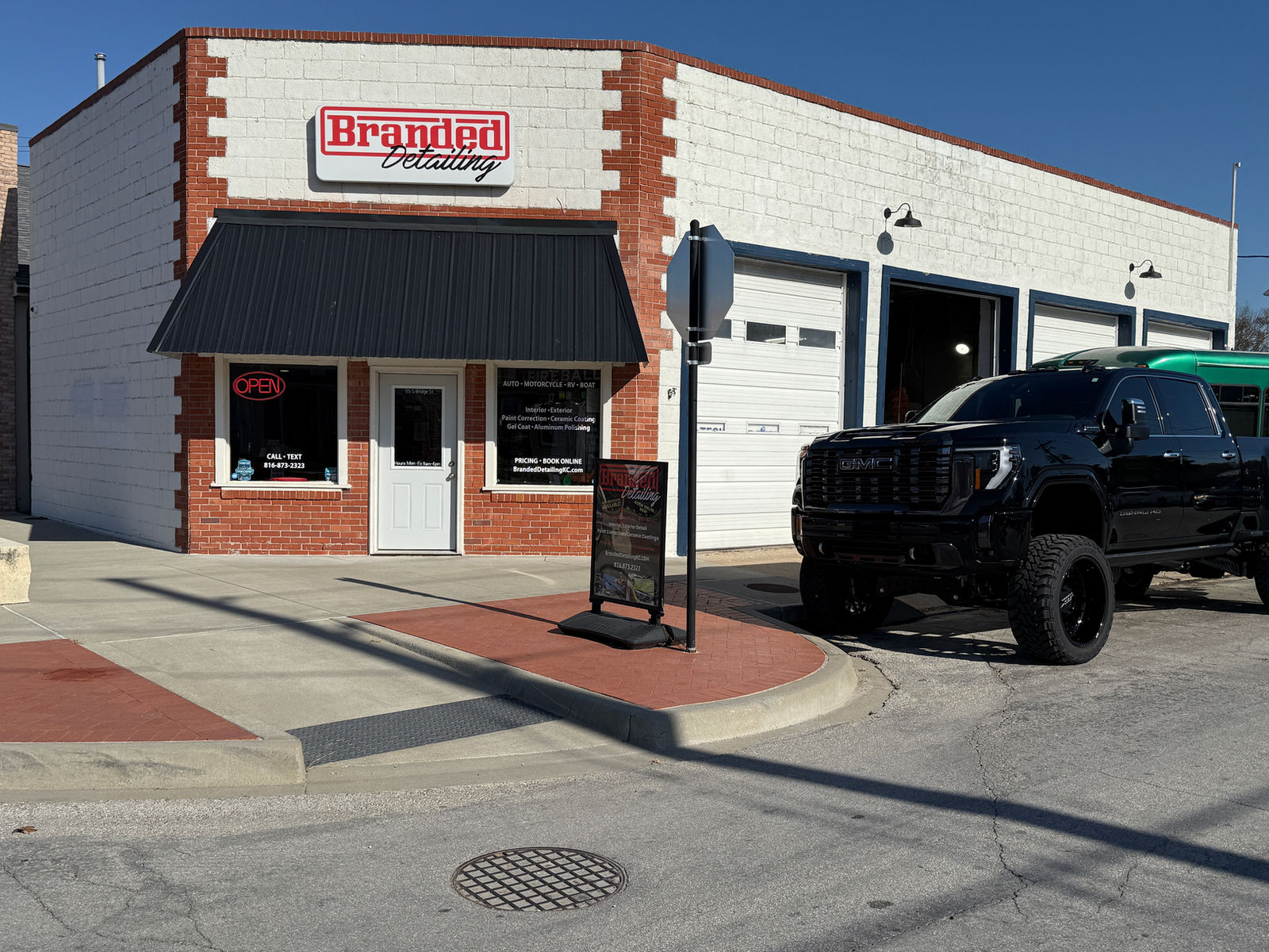 The Branded Detailing shop in Downtown Smithville